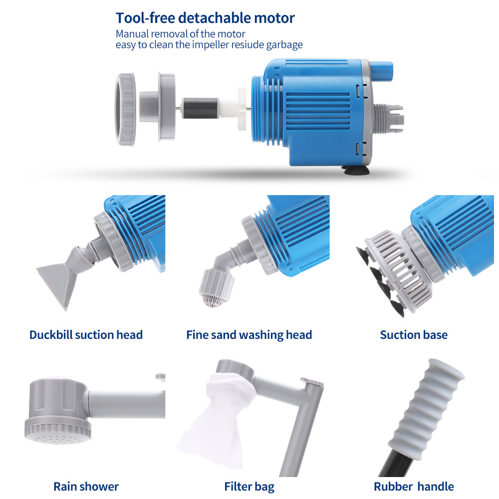 Aquarium Water Changer-Electric Aquarium Cleaner – SEVEN MASTER