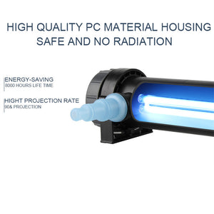 Ej.Life UV Licht Aquarium Wasserdichte Licht Lampe Sterilisator, UV -Tauchleuchte/UV-Sterilisator für Aquarien zur Unterwasser-Sterilisation, Wasser-Desinfektion und Abtöten von Grünalgen und Bakterien Ej.Life UV Licht Aquarium Wasserdichte Licht Lampe Sterilisator, UV -Tauchleuchte/UV-Sterilisator für Aquarien zur Unterwasser-Sterilisation, Wasser-Desinfektion und Abtöten von Grünalgen und Bakterien