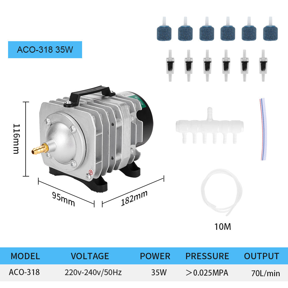 Sunsun Yuting ACO-001 Electrical Magnetic Oxygen Air Pump for Aquarium Fish  Tank - Onyx Aqua Farm