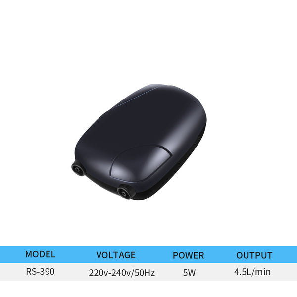 Wewoo - RS-390 220V 5W Double sorties débit réglable Silencieux