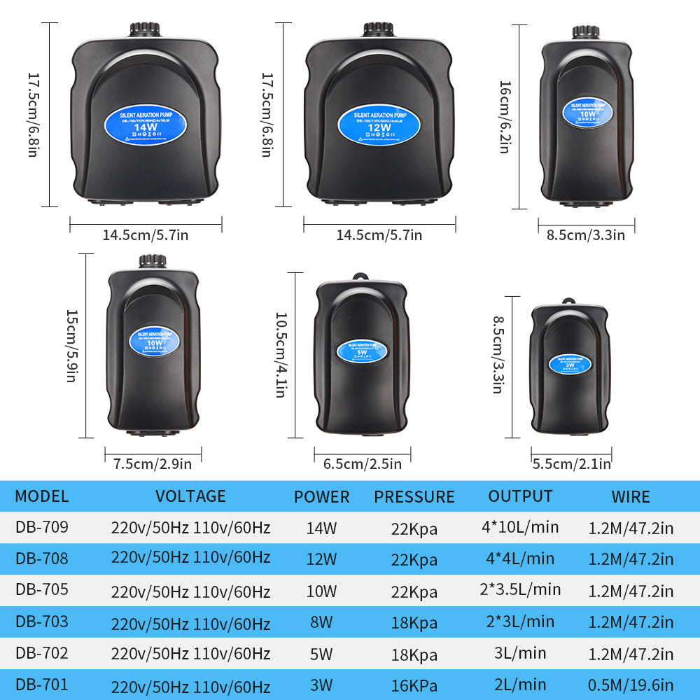 aquarium air pump