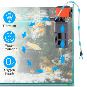 Aquarium Internal Filter-3 in 1 Filter