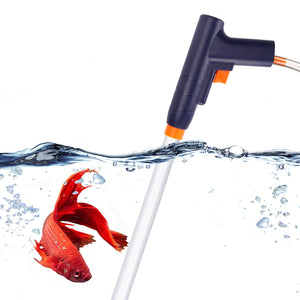 NEONHOME Electric Aquarium Gravel Cleaner - Adjustable, Automatic, Battery Or AC Adapter Powered